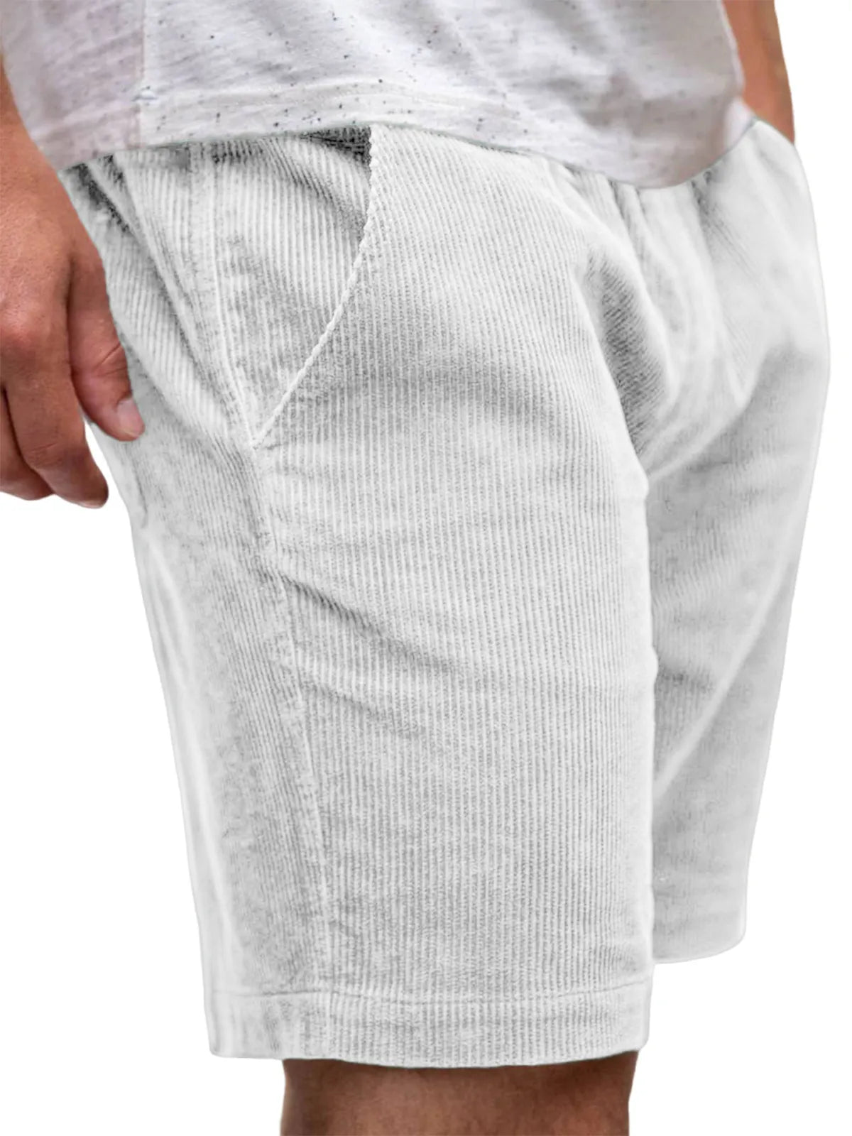 Men's Corduroy Summer Simple Casual Shorts