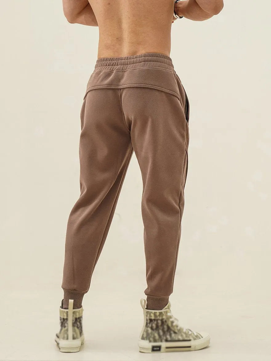 Men's Loose Three-dimensional Patchwork Leggings Trousers