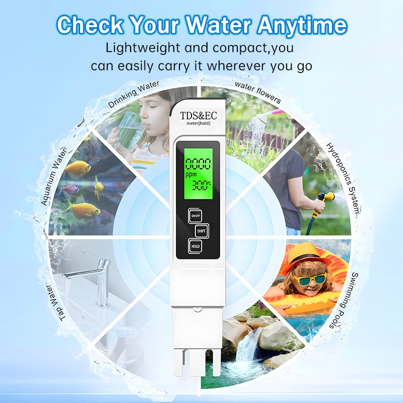 π₯π₯2026 All-New 4 in 1 Digital Water Tester