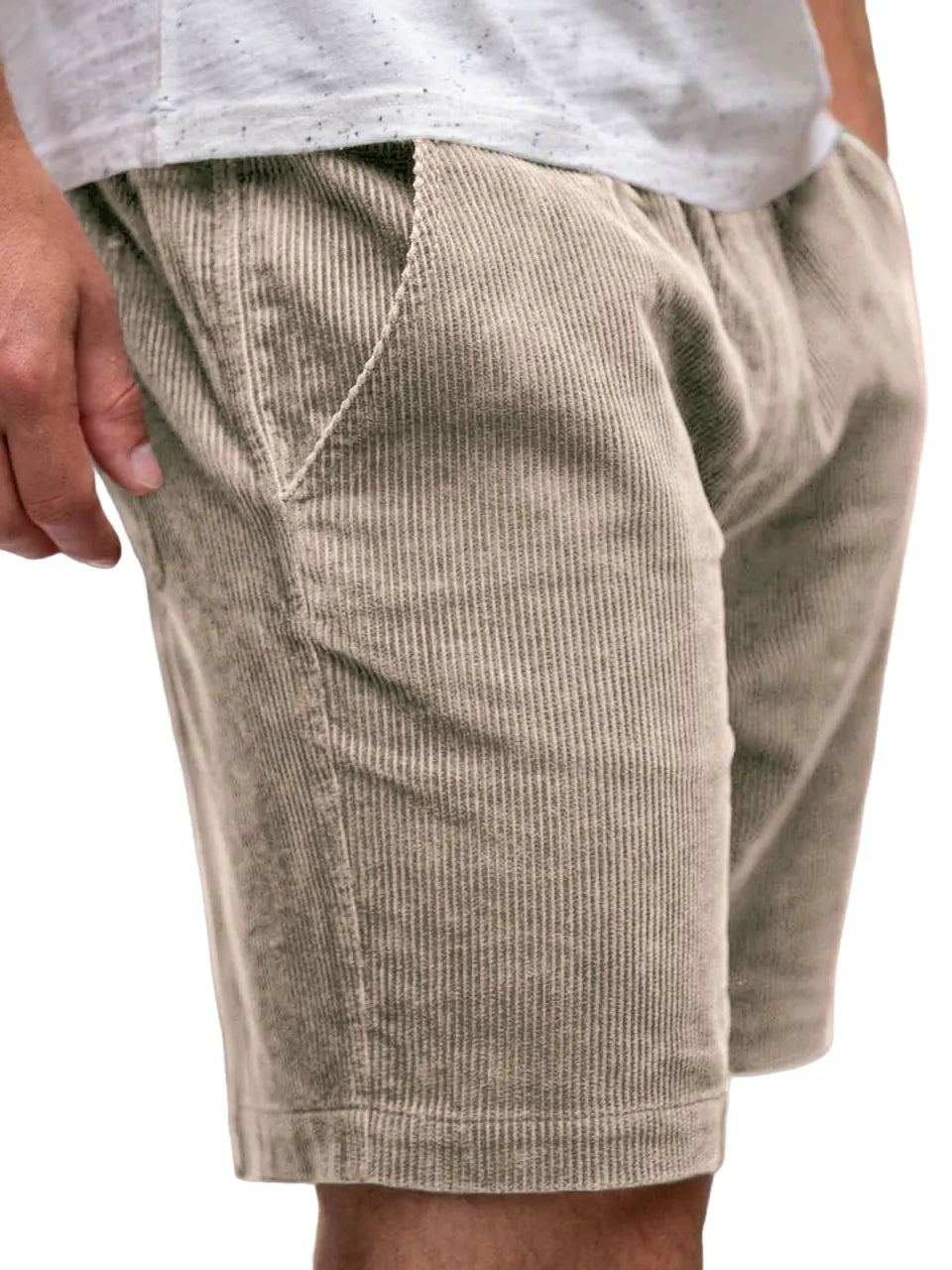 Men's Corduroy Summer Simple Casual Shorts
