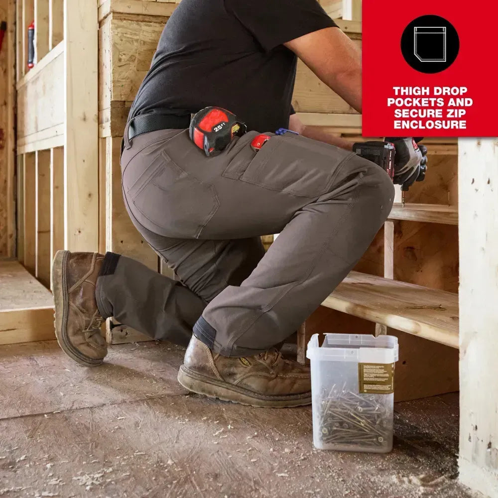 🔥Last day promotion🔥Men's 8-PACK FREEFLEX Tech Work Pants with 7 Pockets