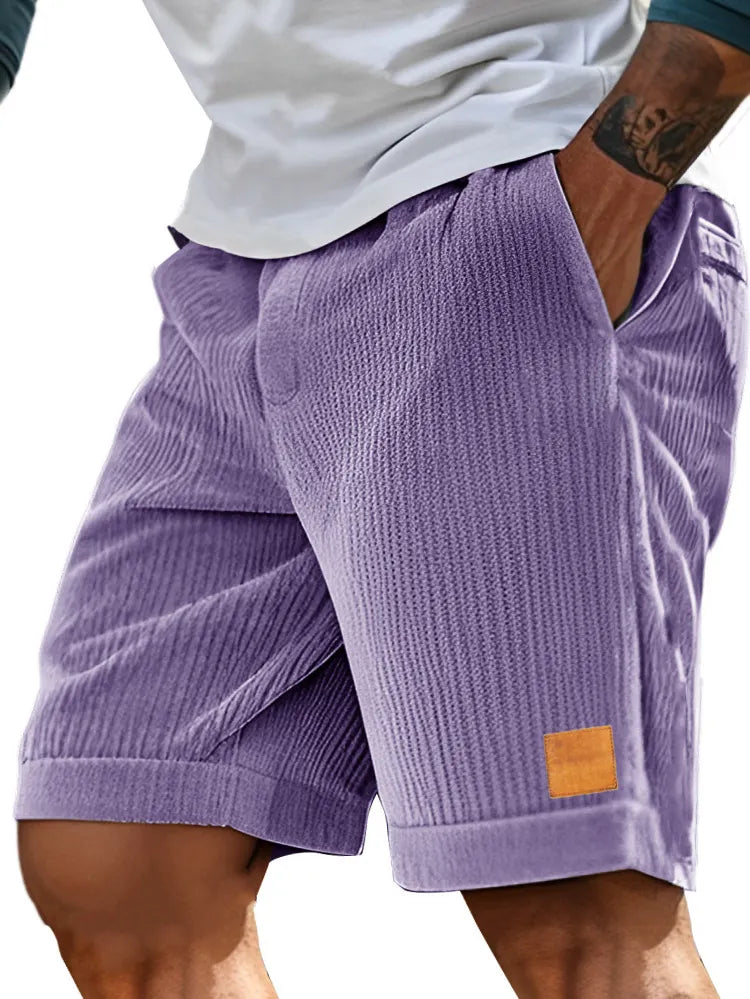 Men's Fashion Casual Retro Sports Embroidered Logo Shorts