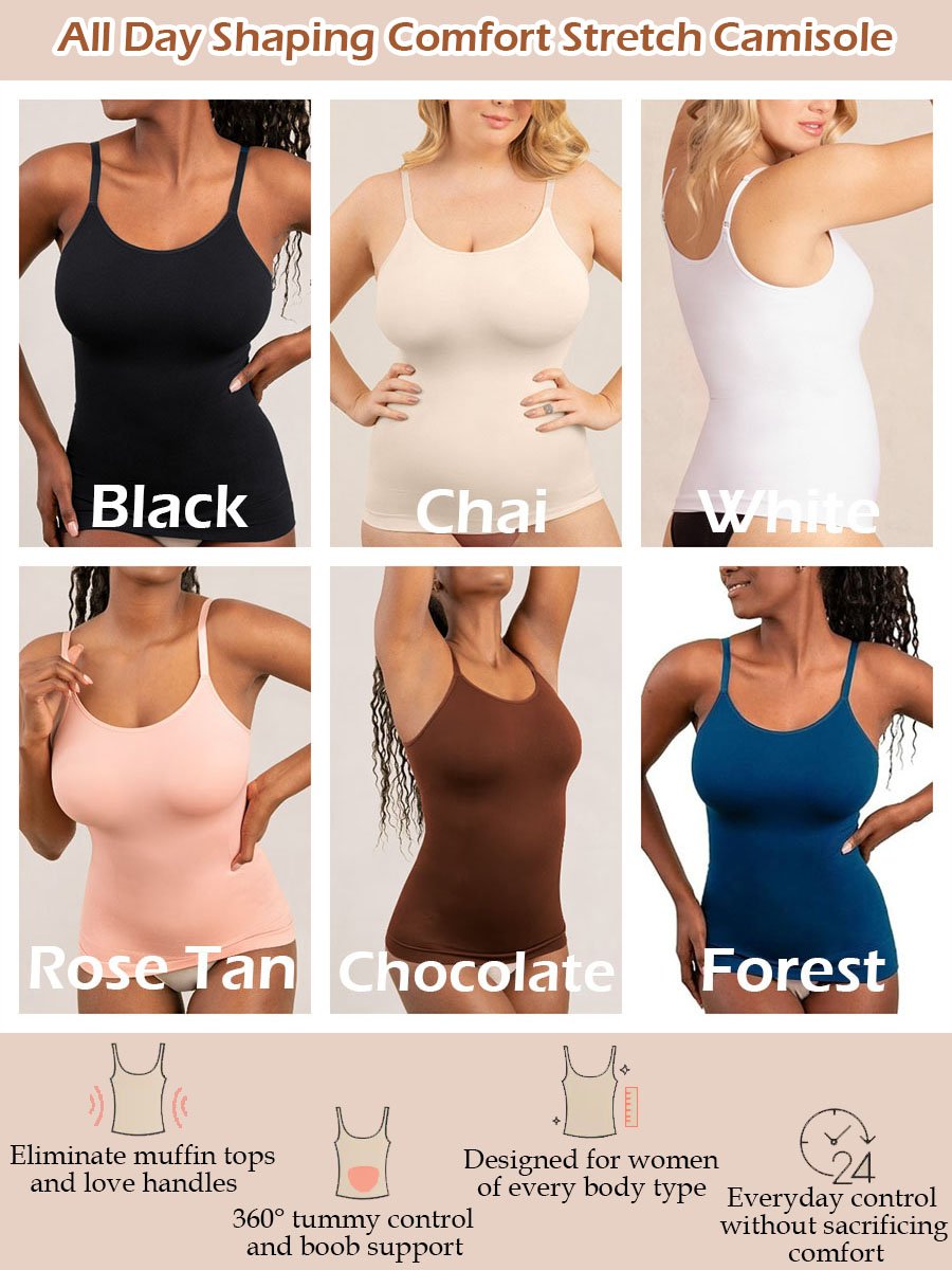 🔥 💕2026 HOT SALE All Day Shaping Comfort Stretch Camisolei 🥰
