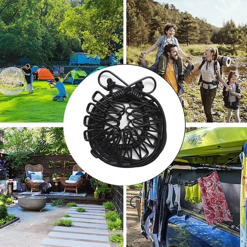 🎁 Portable Clothesline for Camping/Backyard/RV