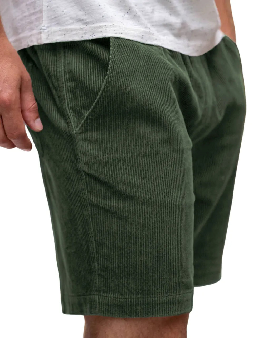 Men's Corduroy Summer Simple Casual Shorts