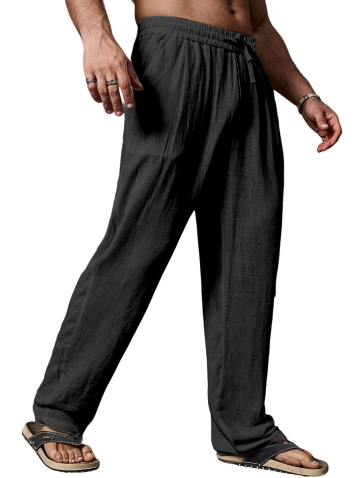 Men's Casual Loose Simple Solid Color Trousers