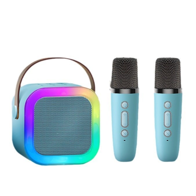 🌸🔥🔥Mini Karaoke Machine with Wireless Microphones🎵