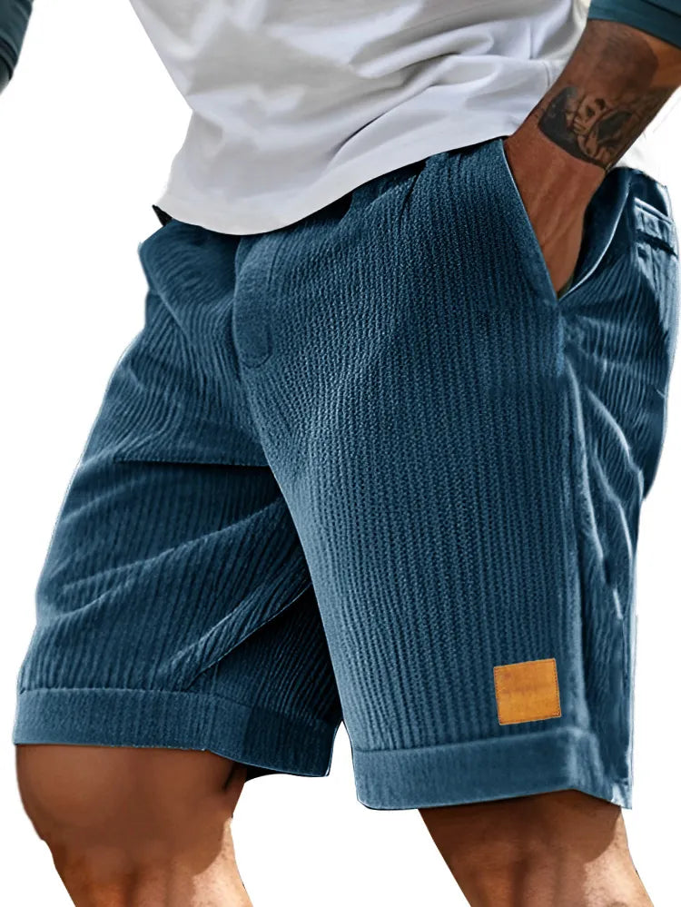 Men's Fashion Casual Retro Sports Embroidered Logo Shorts