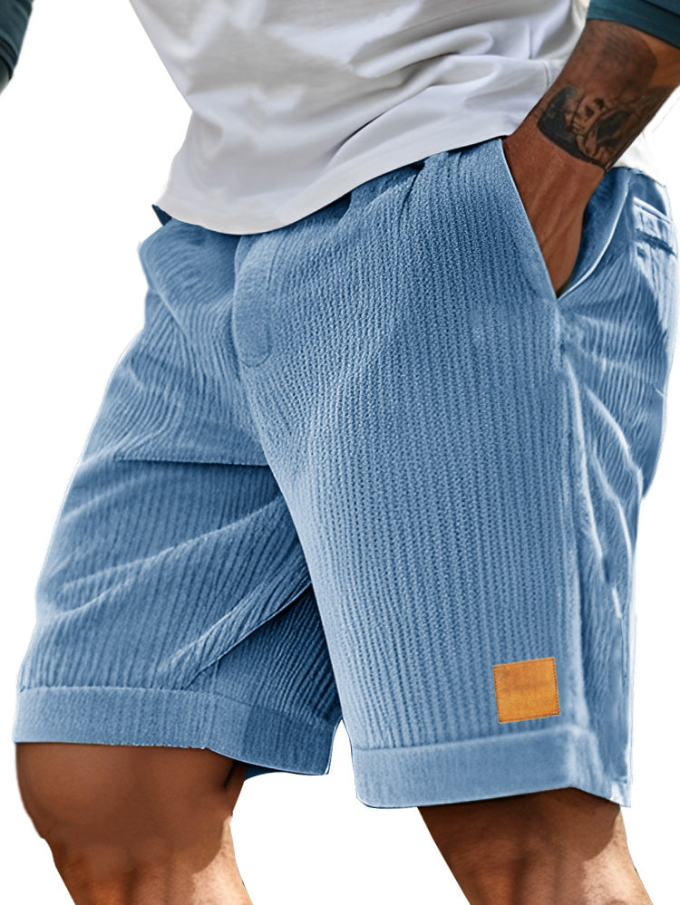 Men's Fashion Casual Retro Sports Embroidered Logo Shorts