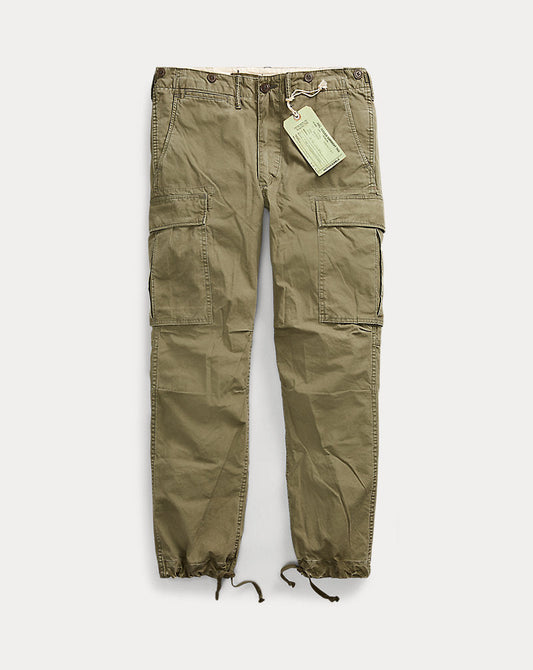 Surplus Poplin Cargo Trouser Dark Olive