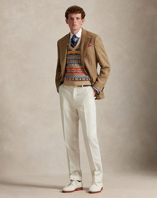 Linen Suit Trouser Cream