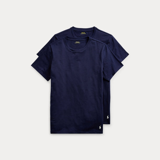 Classic Crewneck Undershirt 2-Pack 2Pk Navy