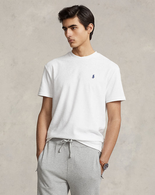 Classic Fit Terry T-Shirt White