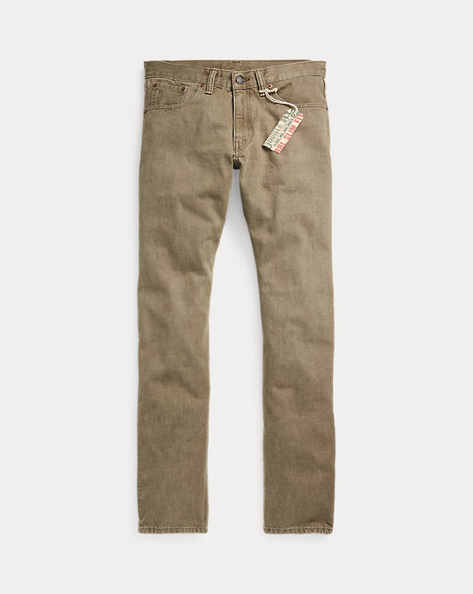 Slim Fit Olive Jean Olive
