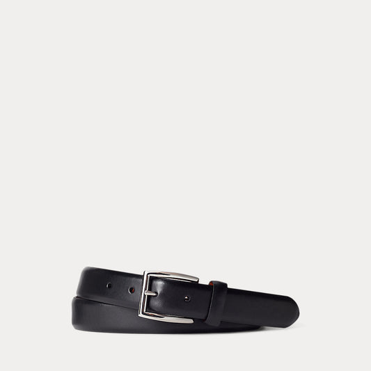 Leather Dress Belt Black