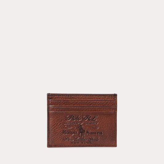 Heritage Leather Card Case British Tan