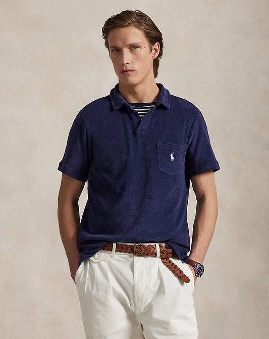 Terry Polo Shirt Newport Navy