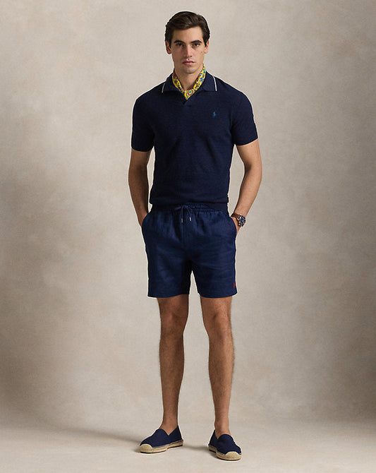 15 cm Polo Prepster Linen Short Newport Navy