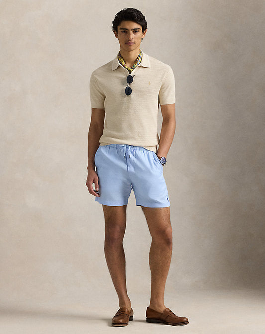 15 cm Polo Prepster Linen Short Office Blue