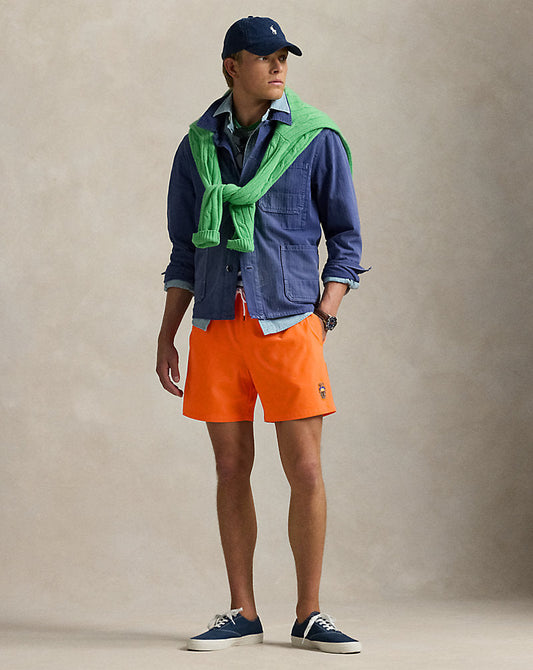 14.5 cm Traveller Polo Swimming Trunk Sailing Orange /Surf Club