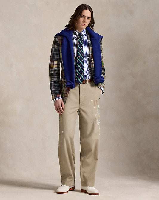 The Big Chino Straw Khaki/Stencil
