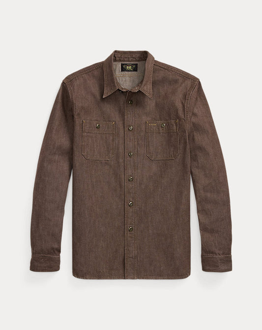 Denim Workshirt Brown