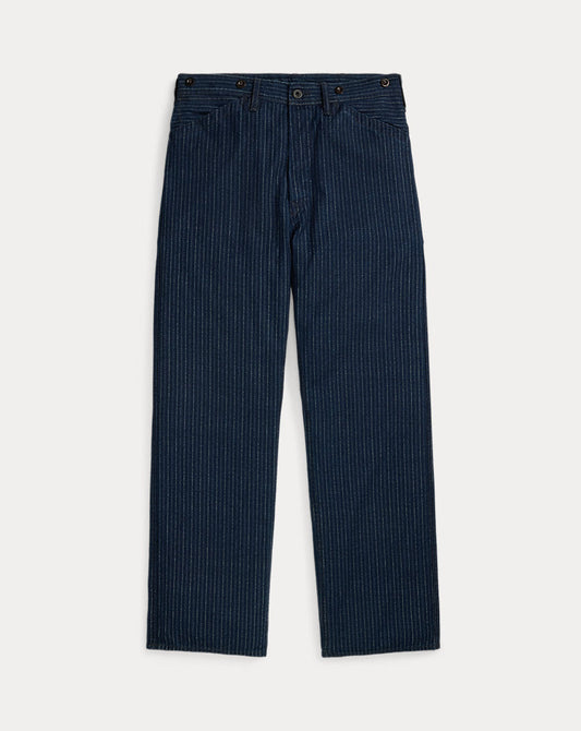 Vintage 5-Pocket Indigo Twill Trouser