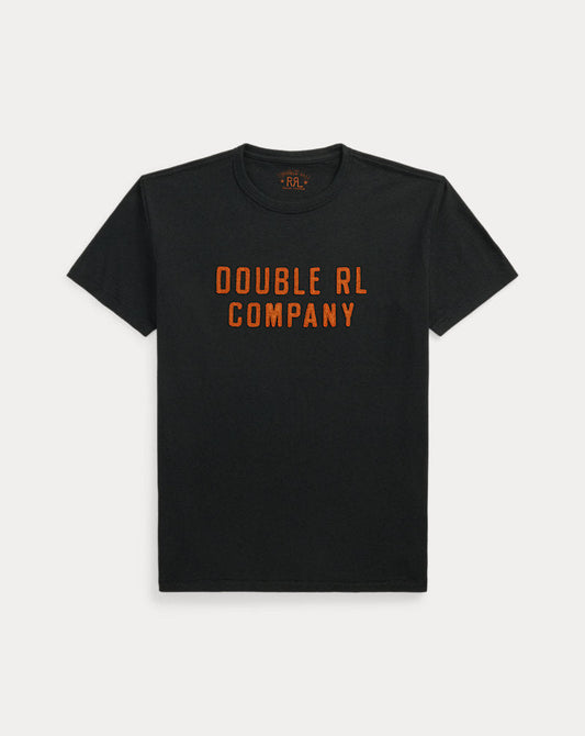 Logo Cotton-Hemp Jersey T-Shirt Faded Black Canvas