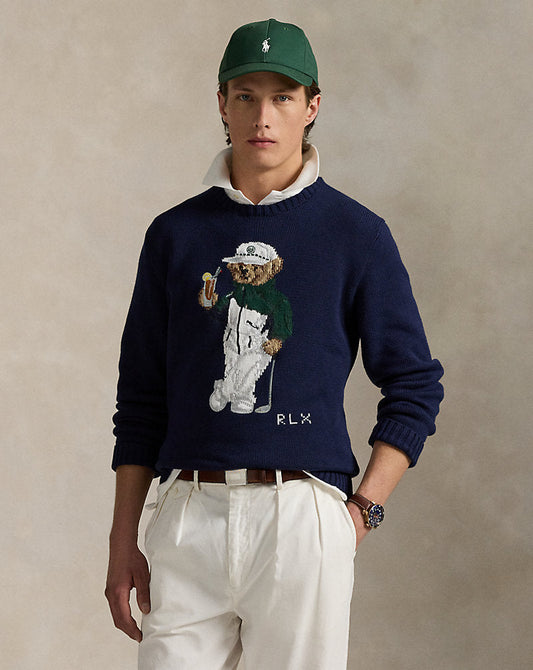 Polo Bear Performance Jumper Refined Navy