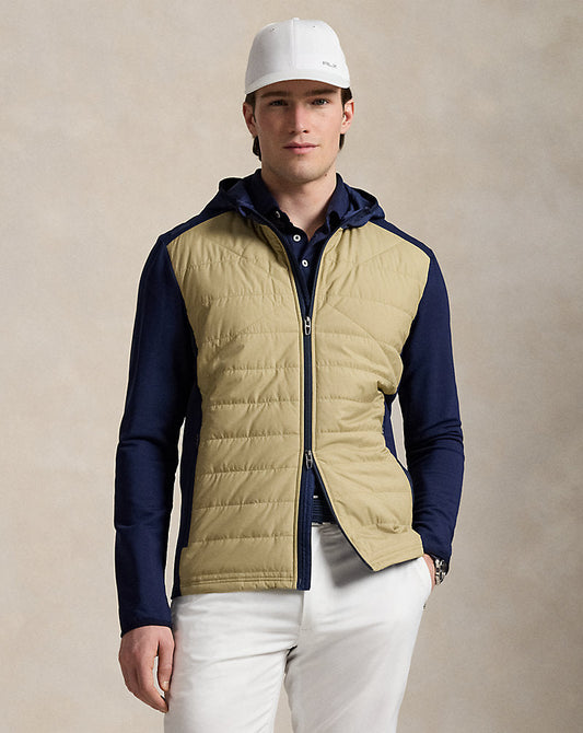 Hybrid Hooded Jacket Refined Navy/Khaki