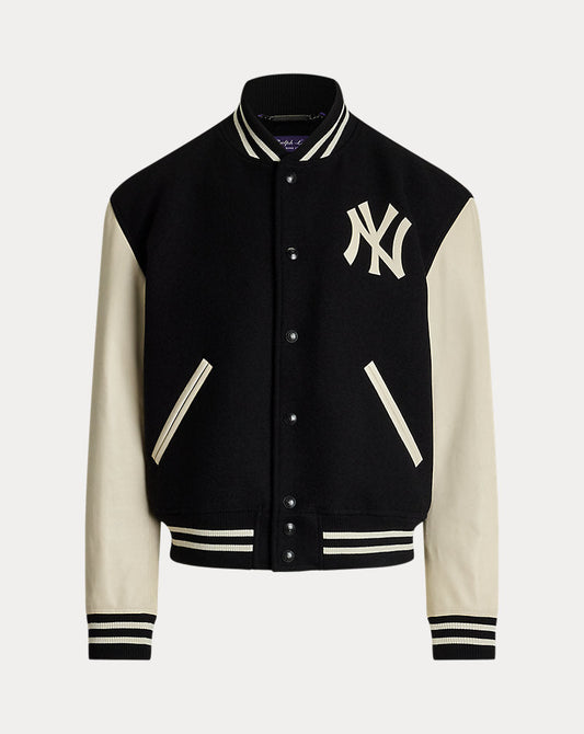 Yankees Wool-Blend Jacket Black Multi/Polo Black